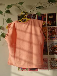 Coral Pink Tank Top