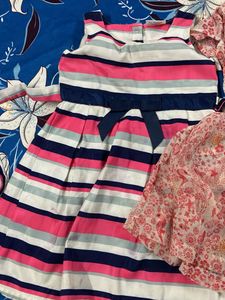 2-4 Yr Girl Kids&#39; Graphic &amp; Floral T-Shirt Bundle