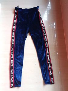 nevy Blue Velvet Tracksuit Set/co ords