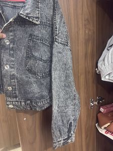 Acid Wash Denim Jacket