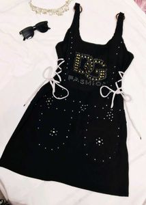 Korean Black night out dress 🍸✨