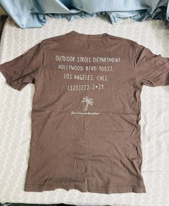 Brown Graphic T-Shirt