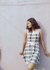 🩵 Blue Plaid Sundress ✨