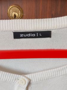 Zudio White Sweater