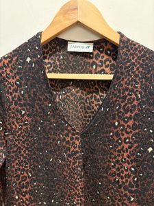 Beautiful Leopard Print Top