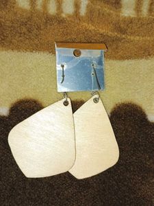 Colorful Chevron Dangle Earrings