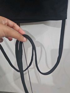 Sleeveless Black Top