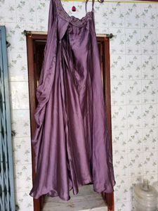 Purple Lehenga with Intricate Sequin