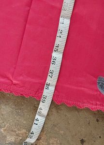 Red Cotton Petticoat