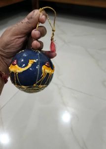 Hand-Painted Christmas Ornament