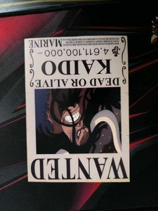 One Piece,  6 Wanted Posters