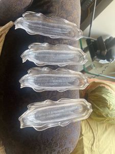 Set Of 4 Corn Shape Trays
