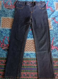 Dark Blue Denim Jeans