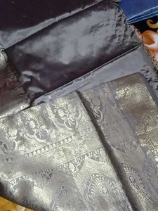 Elegant Grey Saree