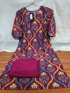 New Floral Kurta Set