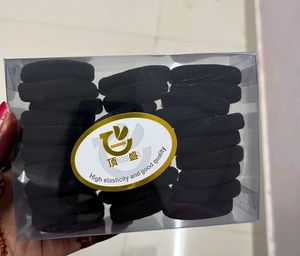 Black Hair Ties - Bulk Pack