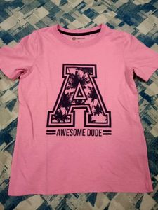 Pink Tshirt Top