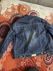 Distressed Denim Jacket