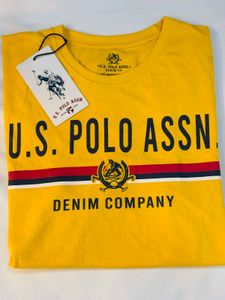 U.S. Polo Assn. Yellow Tee
