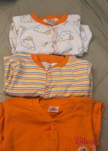 Baby Onesies Set Of 3