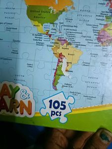 Funskool World Map- Mapology
