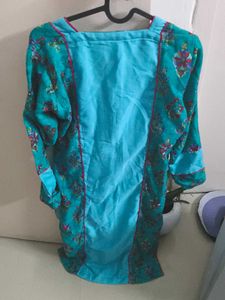 💙 Elegant Embroidered Kurti For Sale