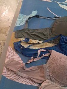 Combo Of Four Imported Fabric Bra