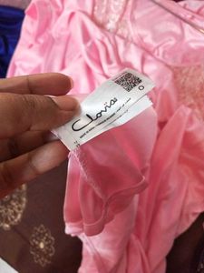 Elegant Pink Nightgown with robe