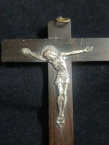 Vintage Wooden Crucifix