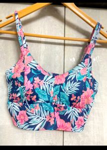 Floral Printed Bralette Top For Women