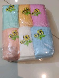 pack of 6 face towel