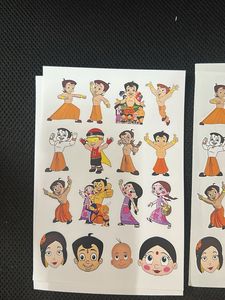 Chota Bheem Sticker Sheets