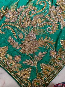 Full Daimond Work Saree Original Price 18k