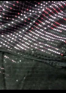 Party Wear Designer Georgette Sequence Saree