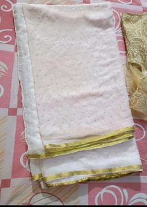 Saree With Redimade Blause