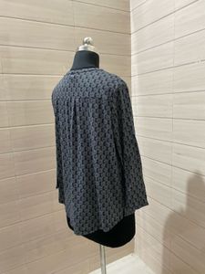 H&amp;M Tunic Printed Blouse