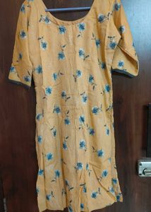 Floral Print Kurti Dress