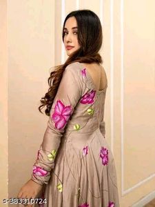 Green Floral Print Dress