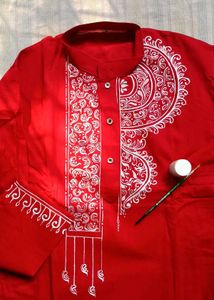 Hand painted Panjabi For Men