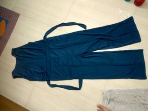 Jumpsuit In Cobalt Blue Colour