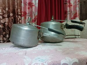 Two Cooker Pressure Cooker2.5 litre and 7.5 litr