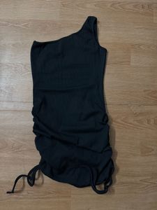 Little Black One-Shoulder Dress