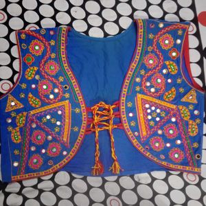 Embroidered Indian Vest