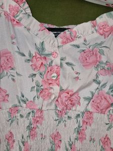 Floral Print Long Sleeve Top