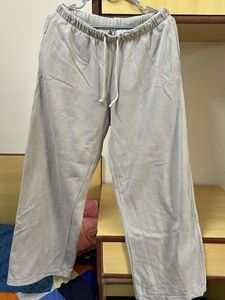 Hm Beige Fleece-Lined Sweatpants