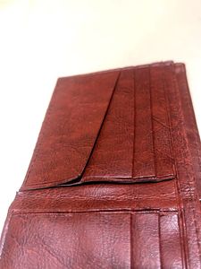 Maroon Leather Wallet