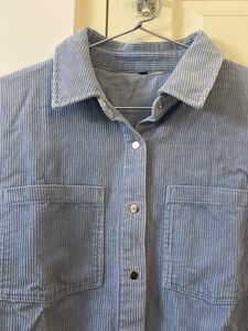 Corduroy (Not Velvet) Shacket For Sale