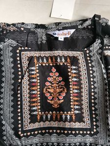 Black Print Jamp suit For Women
