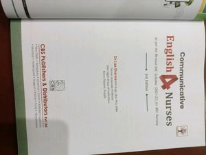 Communicative English for Nurses By Liza Sharma