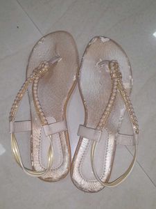 Pearl Embellished Flats